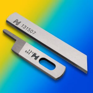 nóż górny13150503 i nóż dolny 13150701 owerloka juki mo 6700s, mo 6900