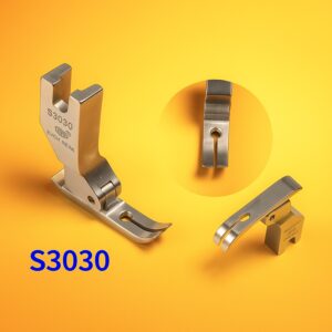 stopka do wszywania zamków błyskawicznych w trudnym materiale sussei 3030