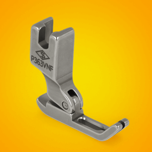 stopka do wszywania zamka, wąska z wysoko uniesioną płozą