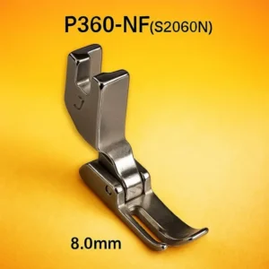 Półstopka prawa krawędziowa wąska do wszywania zamków błyskawicznych P360NF, 8 mm, YIH SHIN