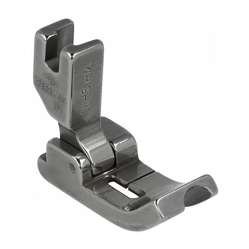 stopka do wszywania kedry, prawa P69RH-NF z uchylną płozą stebnówka transport igło ząbkowy